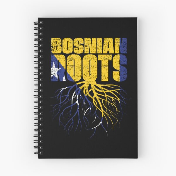 Item preview, Bosnian Roots Bosnia and Herzegovina Heritage Flag designed and sold by GabbyKash.
