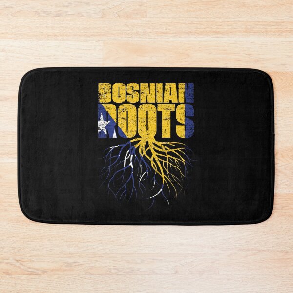 Item preview, Bosnian Roots Bosnia and Herzegovina Heritage Flag designed and sold by GabbyKash.