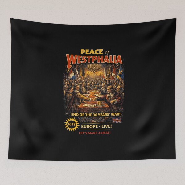 Item preview, Peace of Westphalia – 1648 | The War Ends | History Concert T-Shirt designed and sold by RollFuzzy.