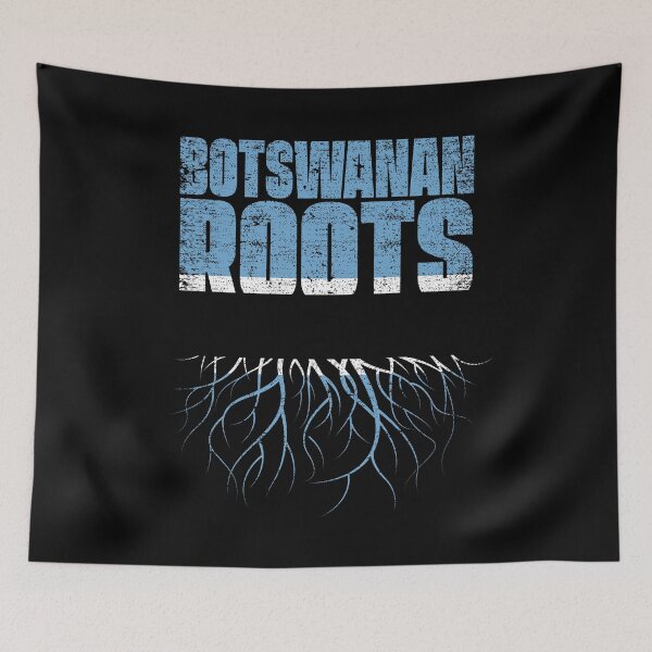 Item preview, Botswanan Roots Botswana Heritage Flag designed and sold by GabbyKash.