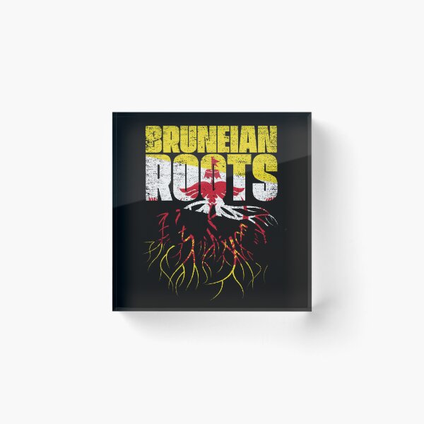 Item preview, Bruneian Roots Brunei Heritage Flag designed and sold by GabbyKash.