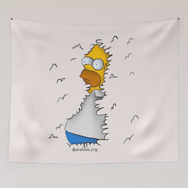 Item preview, Homer In The Bushes designed and sold by Nazarhussain.