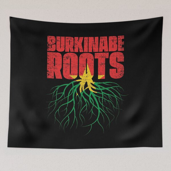 Item preview, Burkinabe Roots Burkina Faso Heritage Flag designed and sold by GabbyKash.