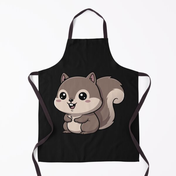 Item preview, Cute Chibi Squirrel Illustration – Adorable Cartoon Woodland Animal designed and sold by Royalsticker.