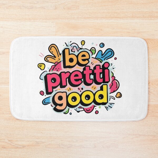 Item preview, Be Pretti Good Minimal Aesthetic Logo designed and sold by PeTees shop.