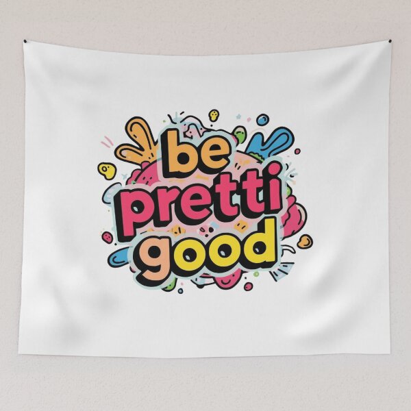 Item preview, Be Pretti Good Minimal Aesthetic Logo designed and sold by PeTees shop.