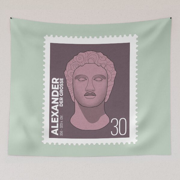Item preview, Alexander the Great postage stamp designed and sold by sanbrill.