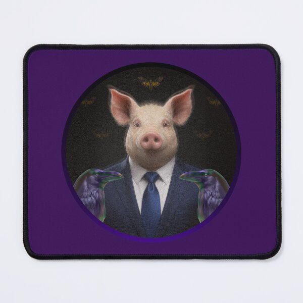 Item preview, Pig in a suit. designed and sold by moths-minor.