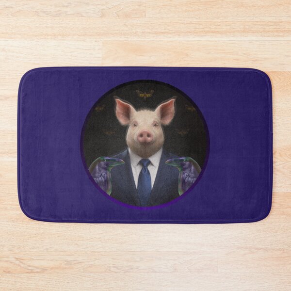 Item preview, Pig in a suit. designed and sold by moths-minor.