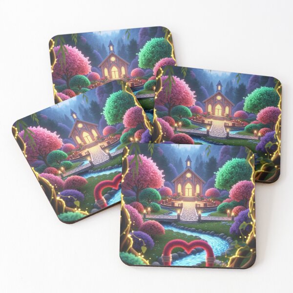 Item preview, The Heart’s Sanctuary: Whimsical Cottage Garden designed and sold by ozgurist13.