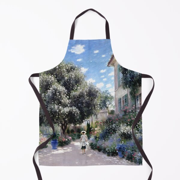 Item preview, The Artist's House at Argenteuil - Lush Gardens and Dappled Sunlight in the Suburban Haven designed and sold by artdesignsnow.