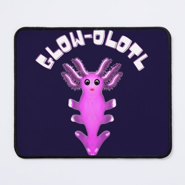 Item preview, Luminous Galaxy Axolotl: Radiant Neon Aliencore Art designed and sold by HopeAndHustle.