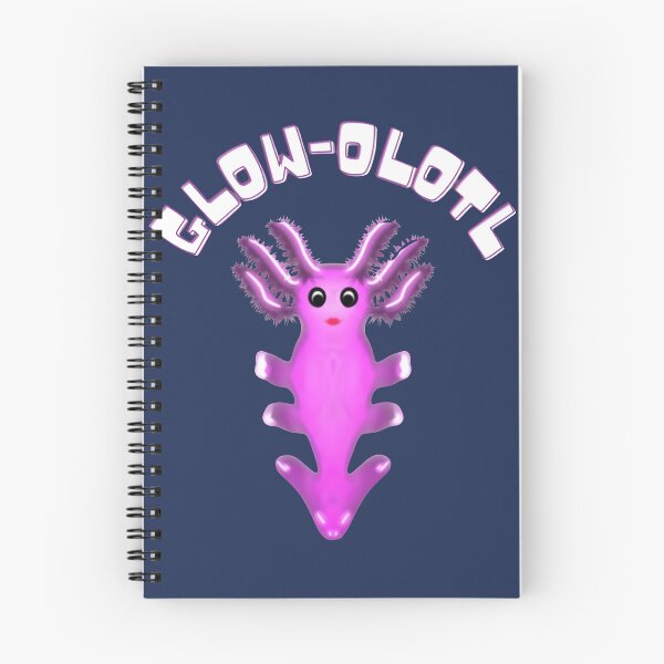 Item preview, Luminous Galaxy Axolotl: Radiant Neon Aliencore Art designed and sold by HopeAndHustle.
