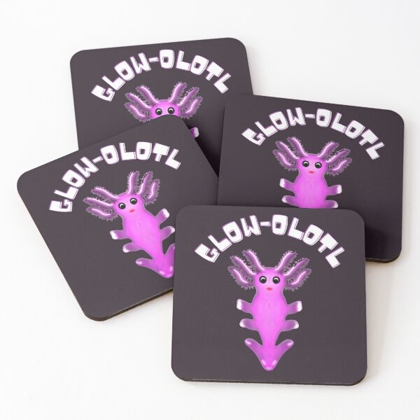Item preview, Luminous Galaxy Axolotl: Radiant Neon Aliencore Art designed and sold by HopeAndHustle.