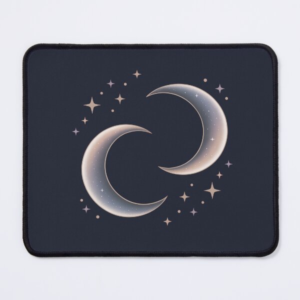 Item preview, Celestial Moon Couple Valentine Art designed and sold by TrendMorphic.