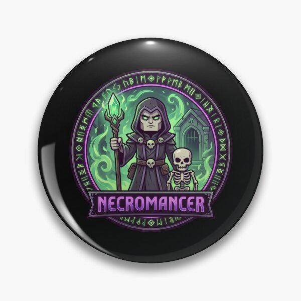 Item preview, Blocky Necromancer RPG Gamer Avatar designed and sold by SignumShop.