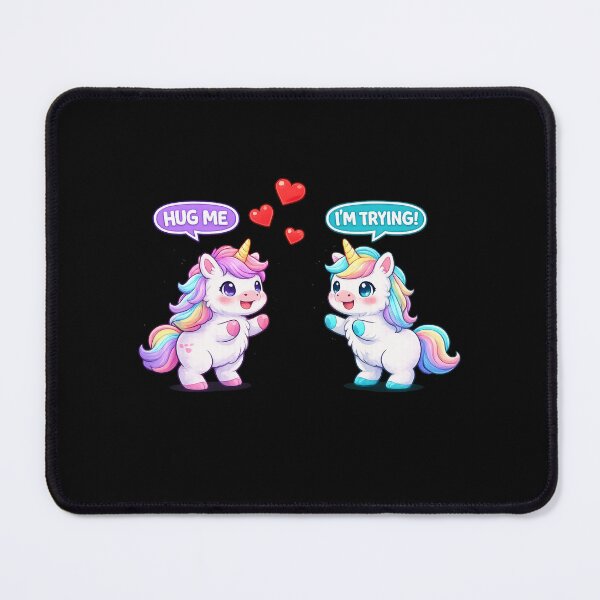 Item preview, Hug Me I'm Trying T-Rex Valentines Day Cute unicorns designed and sold by faridman.