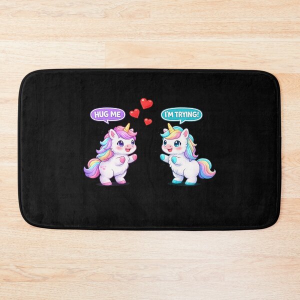 Item preview, Hug Me I'm Trying T-Rex Valentines Day Cute unicorns designed and sold by faridman.