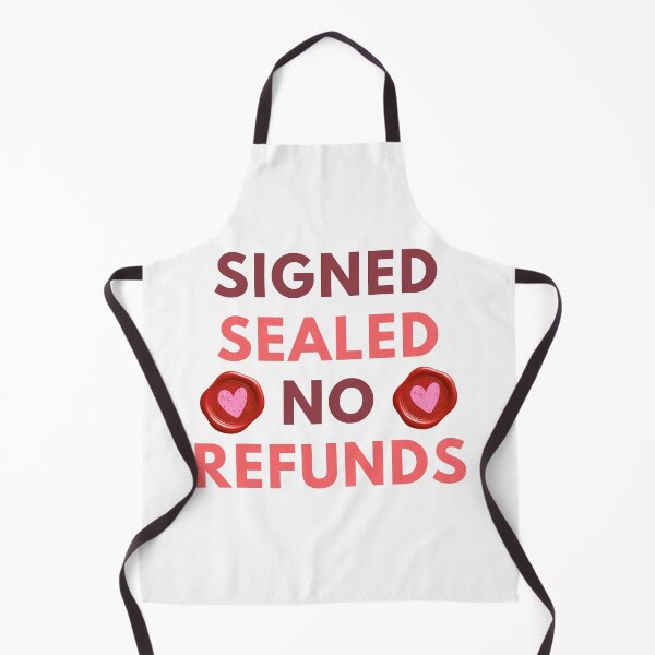 Item preview, Signed Sealed No Refunds Wax Seal Funny Valentine’s T-Shirt designed and sold by FestivityFinds.