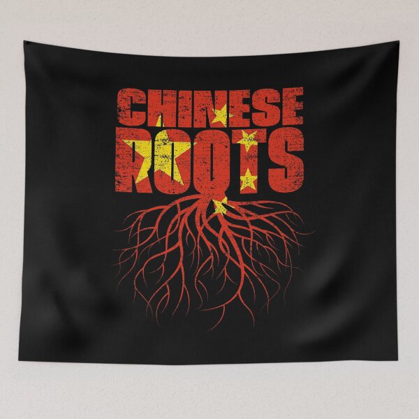 Item preview, Chinese Roots China Heritage Flag designed and sold by GabbyKash.