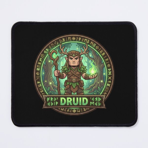 Item preview, Blocky Druid RPG Gamer Avatar designed and sold by SignumShop.