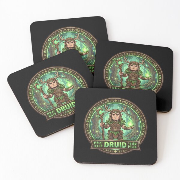 Item preview, Blocky Druid RPG Gamer Avatar designed and sold by SignumShop.