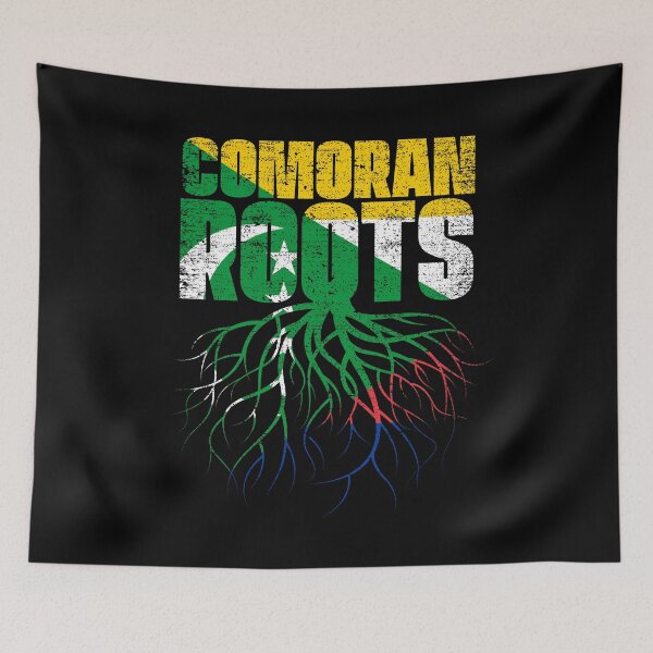 Item preview, Comoran Roots Comoros Heritage Flag designed and sold by GabbyKash.