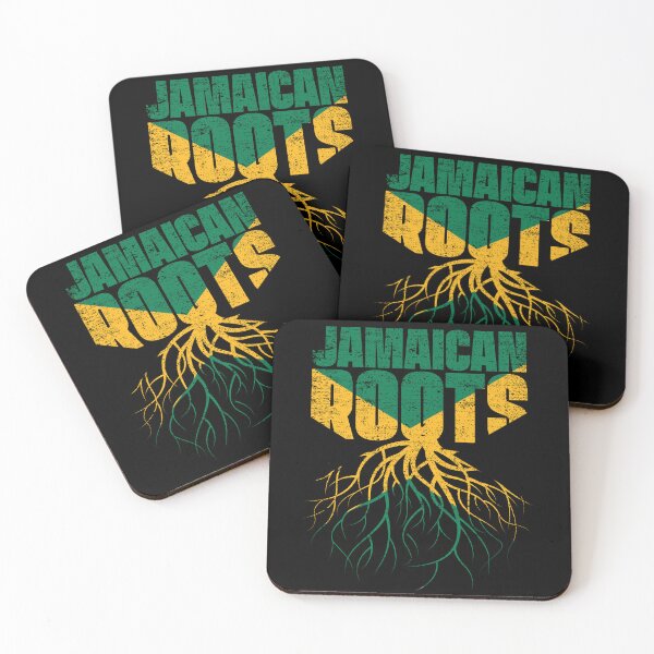 Item preview, Jamaican Roots Jamaica Heritage Flag designed and sold by GabbyKash.