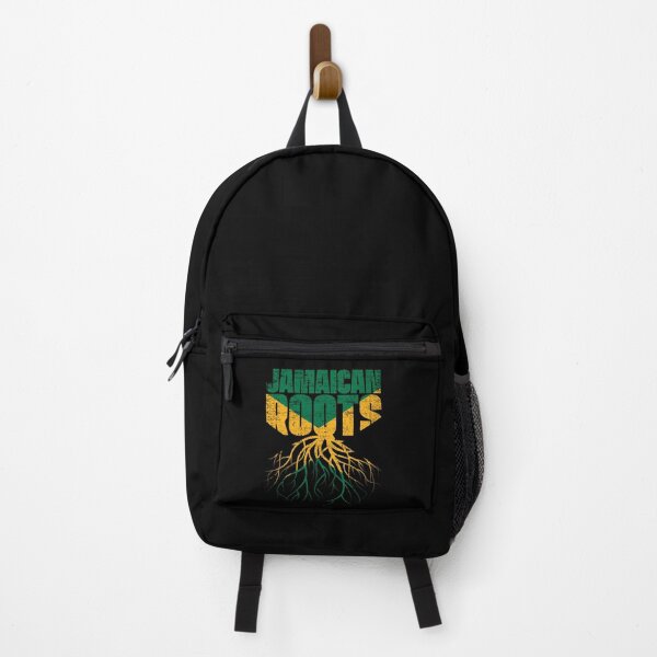 Item preview, Jamaican Roots Jamaica Heritage Flag designed and sold by GabbyKash.