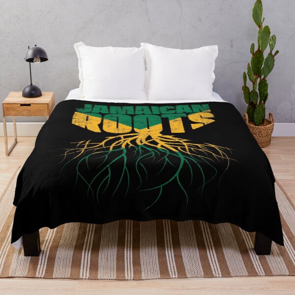 Item preview, Jamaican Roots Jamaica Heritage Flag designed and sold by GabbyKash.