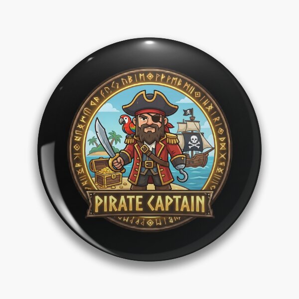 Item preview, Blocky Pirate Captain RPG Gamer Avatar designed and sold by SignumShop.