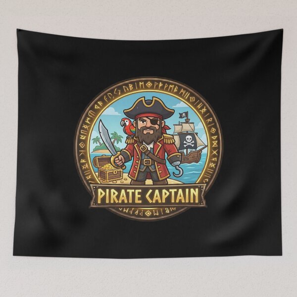 Item preview, Blocky Pirate Captain RPG Gamer Avatar designed and sold by SignumShop.