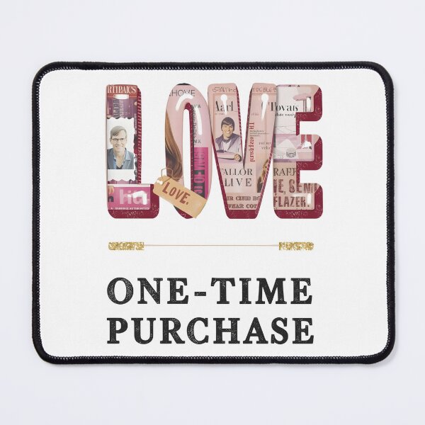 Item preview, Love One-Time Purchase Vintage Collage Aesthetic - Funny Valentines Day Typography designed and sold by FestivityFinds.