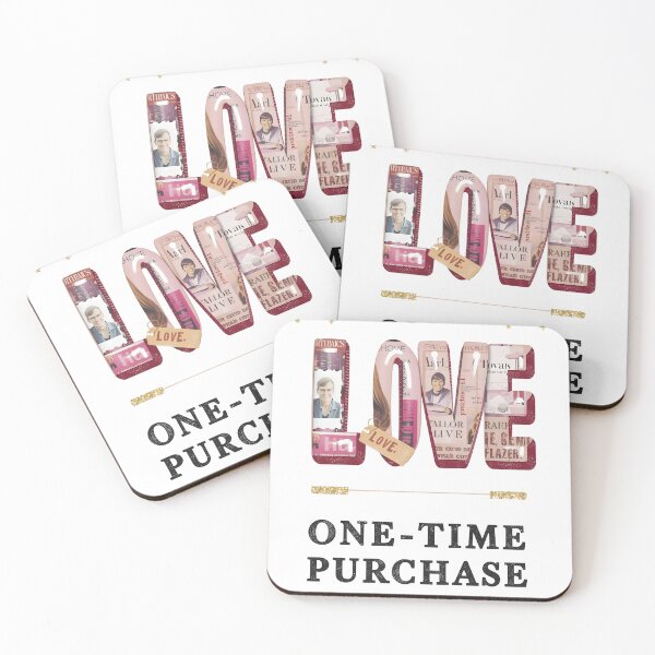 Item preview, Love One-Time Purchase Vintage Collage Aesthetic - Funny Valentines Day Typography designed and sold by FestivityFinds.