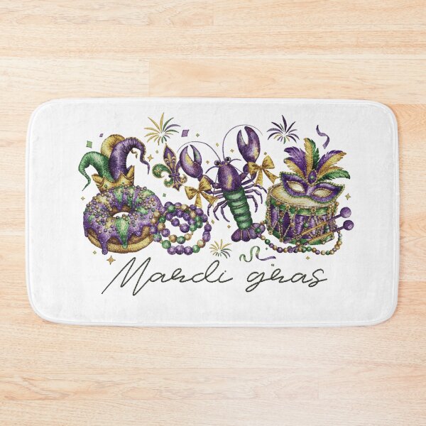 Item preview, Happy Mardi Gras  designed and sold by ethancolestudio.