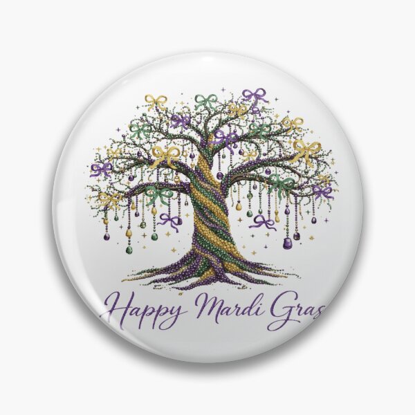 Item preview, Happy Mardi Gras  designed and sold by ethancolestudio.