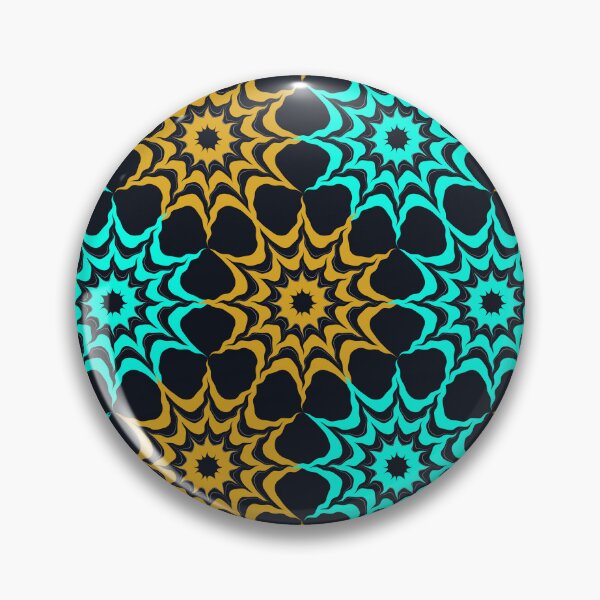 Item preview, Colorful Retro ArtNouveau Geometric Pattern  designed and sold by Codingart9.