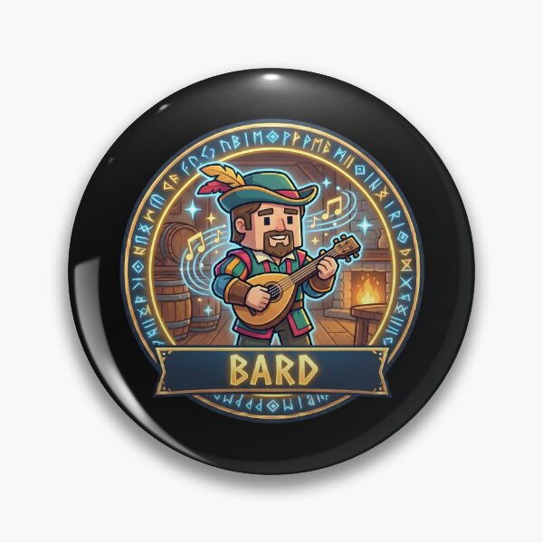 Item preview, Blocky Bard RPG Gamer Avatar designed and sold by SignumShop.