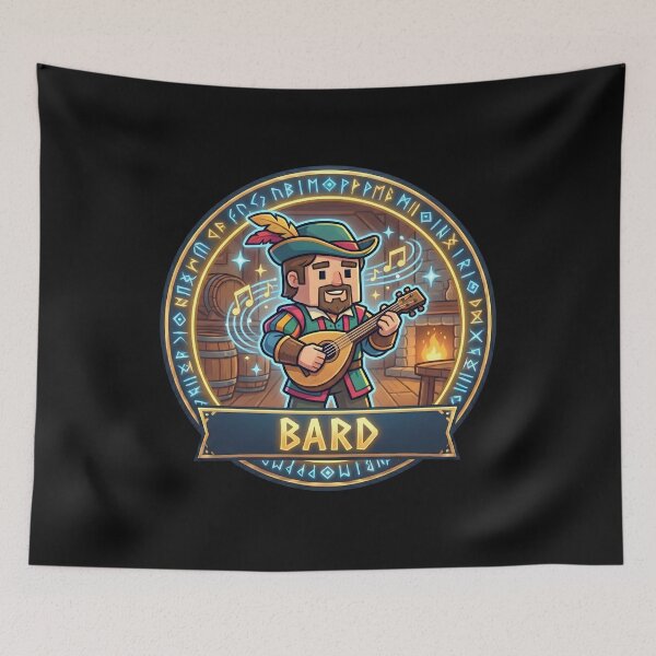 Item preview, Blocky Bard RPG Gamer Avatar designed and sold by SignumShop.