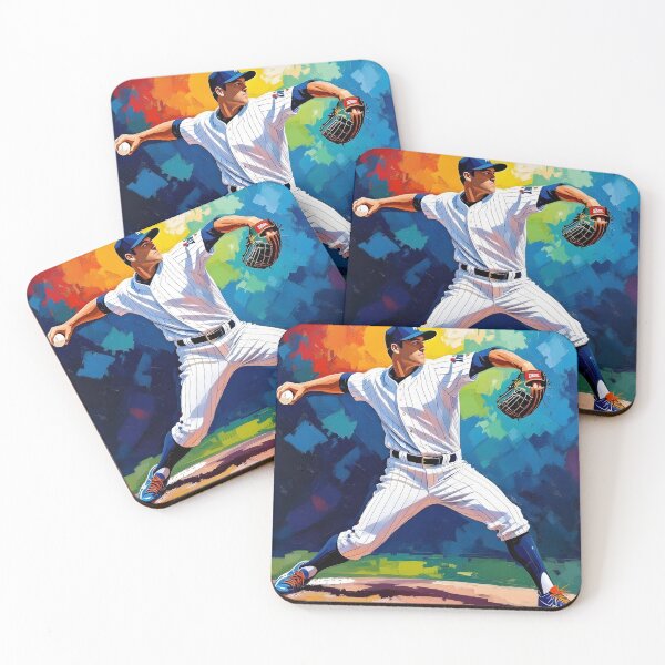 Item preview, Baseball Art – The Perfect Pitch designed and sold by Kelvin Hughes Design.