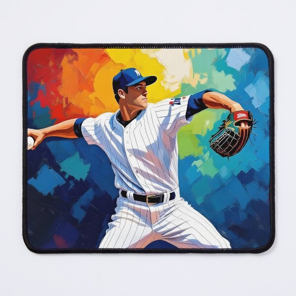 Item preview, Baseball Art – The Perfect Pitch designed and sold by Kelvin Hughes Design.
