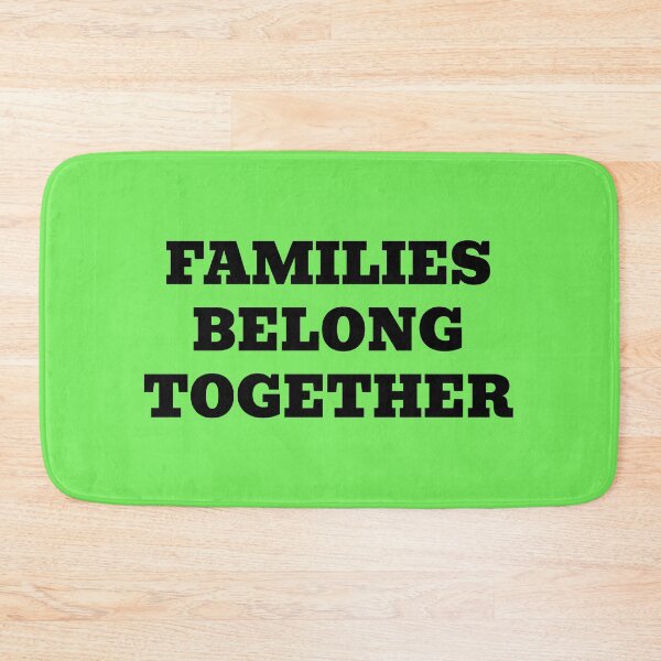 Item preview, Families Belong Together – Pro-Immigrant Human Rights Statement designed and sold by WakeNBake-Tees.