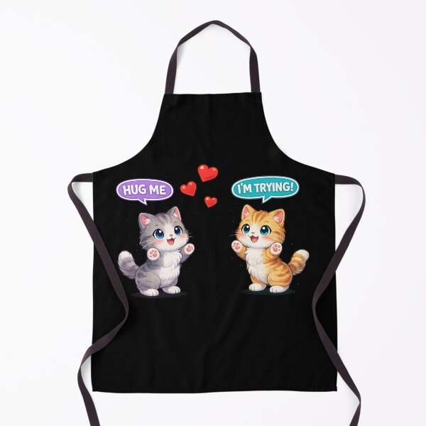 Item preview, Hug Me I'm Trying T-Rex Valentines Day Cute Cats designed and sold by faridman.