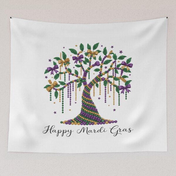 Item preview, Happy Mardi Gras  designed and sold by ethancolestudio.