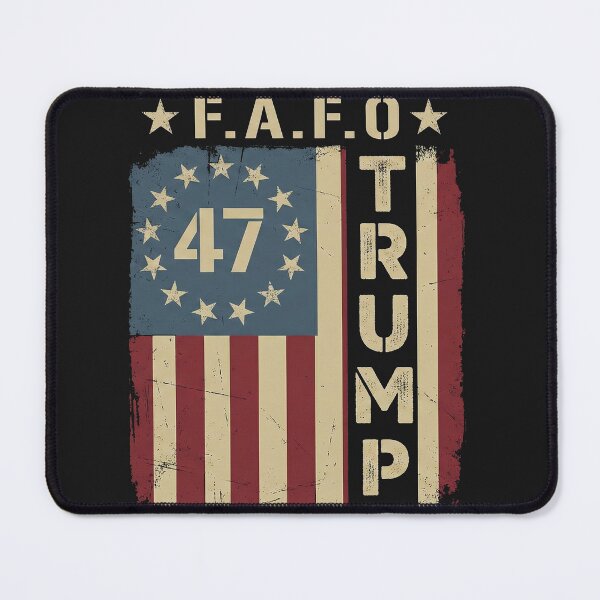 Item preview, Trump 47 FAFO Vintage Flag designed and sold by AdyKurniawan.
