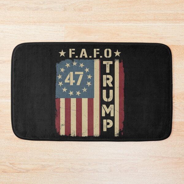 Item preview, Trump 47 FAFO Vintage Flag designed and sold by AdyKurniawan.