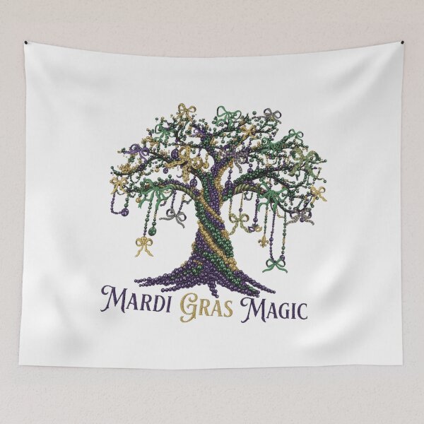 Item preview, Happy Mardi Gras  designed and sold by ethancolestudio.