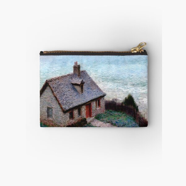 Item preview, The Customs House at Varengeville - Atmospheric Sky, and Coastal Beauty  designed and sold by artdesignsnow.