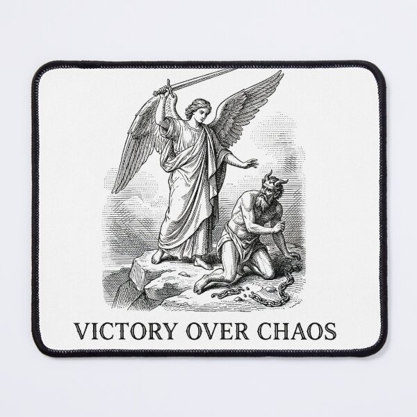 Item preview, Victory Over Chaos St Michael Archangel designed and sold by AdyKurniawan.