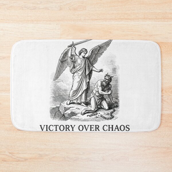 Item preview, Victory Over Chaos St Michael Archangel designed and sold by AdyKurniawan.